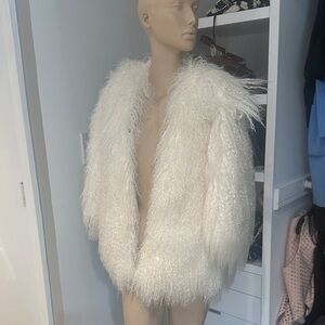 Ralph Lauren Cream Teddy Jacket